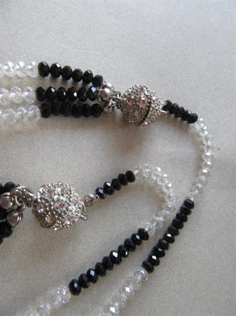 Black and Aurora Crtsyak Necklace Magneti Clasp