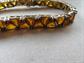Sterling Silver Gilt Gemstone Bracelet 