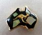 Vintage Australian Opal Kangaroo Pin
