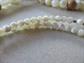 Vintage Mother of Pearl Necklaces Bib Cleopatra Monet Shell Beads