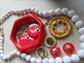 Vintage Jewelry Lot Les Bernard Lucite Necklace