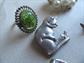 Vintage Jewelry  Lot Pin Brooches Ring