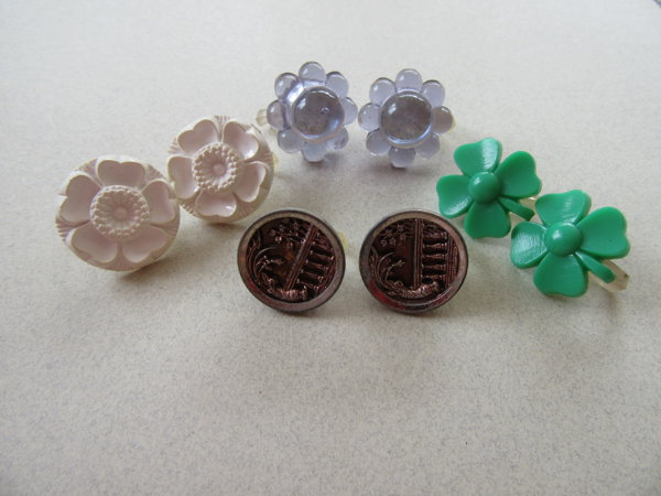 1940's WWII War Time Earrings Home Front Collectibles