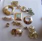 Vintage Brooch Lot Figural Pins 