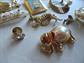 Vintage Brooch Lot Figural Pins 