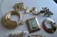 Vintage Brooch Lot Figural Pins 