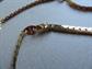 Vintage Gold Tone Chains One Signed