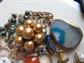 vintage Junk Jewelry Lot Parts Harvest