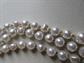 Vintage Faux Pearl Multi Strand Necklace And Memory Wire Bracelet