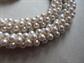 Vintage Rope Pearl Necklace 