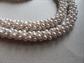 Vintage Rope Pearl Necklace 