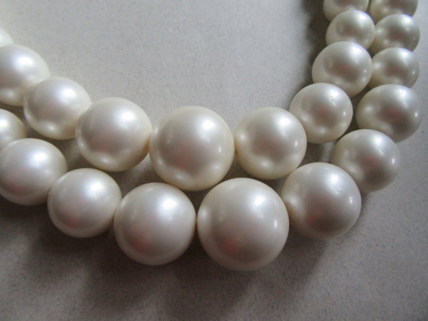 Vintage Faux Pearl Necklace 1950's Jewelry