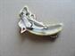 Anthropomorphic Lounging Banana Pin Vintage Jewelry