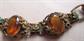 Vintage Max Neiger Winged Dragon Rhinestone Bracelet Smaller Wrist