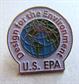Vintage US EPA Design the Environemnt Pin Collectibles