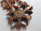 Mid Century Copper Necklace Vintage Jewelry