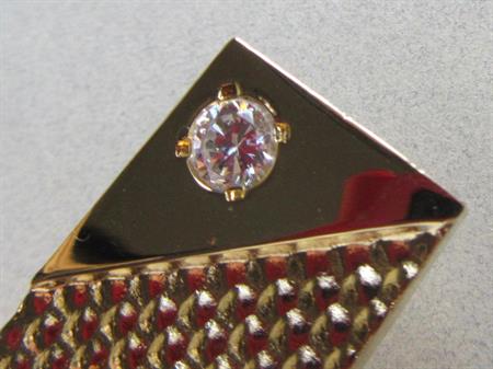 Vintage 1970's Century Gold Plate Money Clip  Men's Accessories