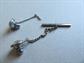Two Vintage Airplane Or Jet  Tie Tacs Pilot Men's Jewelry