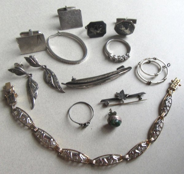 Sterling Silver Scrap Lot 43.6 Grams Destash Jewelry Making