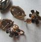 Vintage Jewelry Lot Earrings Bracelets Gold Filled Western Germany