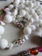 Vintage Glass Beads Lot Jewelry Making Supplies