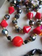 Vintage Glass Beads Lot Jewelry Making Supplies