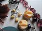 Vintage Jewelry Lot Pins Rings Celluloid Glass Beads