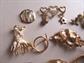 Vintage 1960's -'80's Pin Lot Brooche sMonet