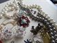 Vintage Jewelry Lot Earrings Necklaces