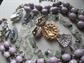 Vintage Purple Jewelry Lot 1950's and Up