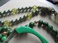 Vintage Green Jewelry Lot Pins Necklaces and More