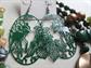 Vintage and Up Green Jewelry Lot Bambi Earrings
