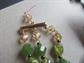 Vintage and Up Green Jewelry Lot Bambi Earrings