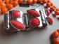 Mod Vintage And Up Orange Jewelry Lot Necklaces Berebi Earrings 