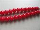 Vintage Red Lucite Trifari Necklace Signed Jewelry