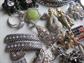 Rhinestone Harvest Lot Destash Repair Repurpose Jewelry Making