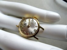 Vintage Bucherer 18k Gold Wrist Watch 45790 Works 