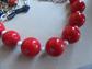 Vintage Red White blue Jewelry Lot
