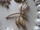 Vintage and Up Jewelry Lot Faux And Genuine Pearls Dragonfly