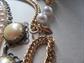 Vintage And Up Faux Pearl Jewelry Lot  And Spoon Ring