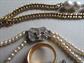 Vintage And Up Faux Pearl Jewelry Lot  And Spoon Ring