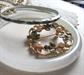 Vintage and Up Jewelry Lot Glass Tassel Necklace Glass and Cloisonné Bangle