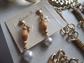 Vintage Jewelry Lot Egyptian Revival Necklace Earrings Pins Bracelet