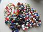 Vintage Multi Color Glass Beads Lot Jewelry Making Supplies