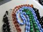 Vintage Glass Beads Lot. Necklaces Some Wearable Jewelry Making