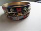 Vintage Cloisonné Bangle Bracelets