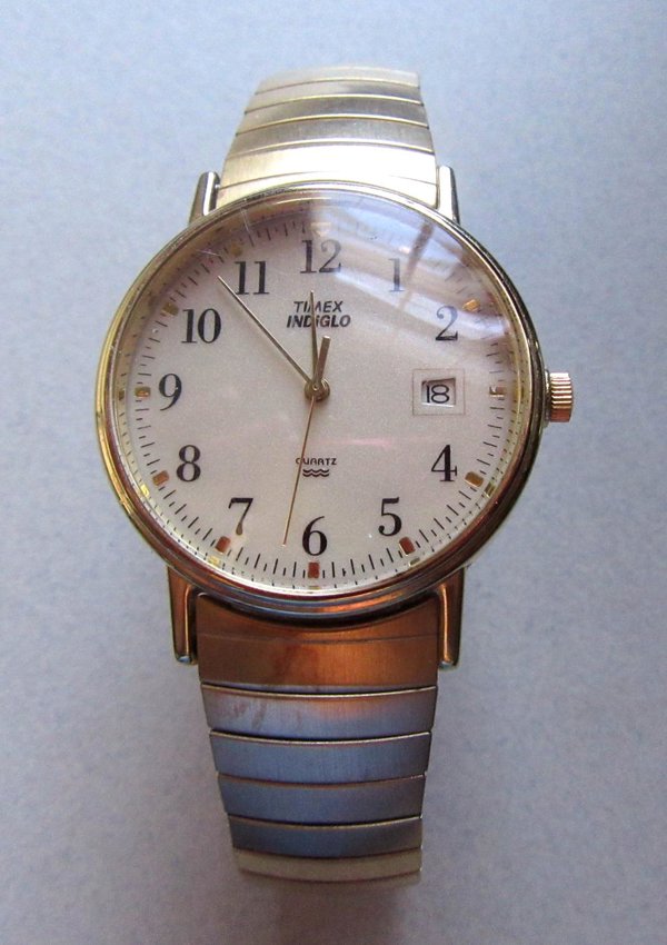 Vintage Timex Indigo Men's Wrist Watch Needs Battery