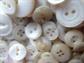 Vintage  Mother Of Pearl Buttons Lot Sewing Notions Crafting