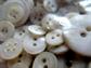 Vintage  Mother Of Pearl Buttons Lot Sewing Notions Crafting