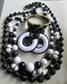 Vintage And Up Black And White Jewelry Lot 